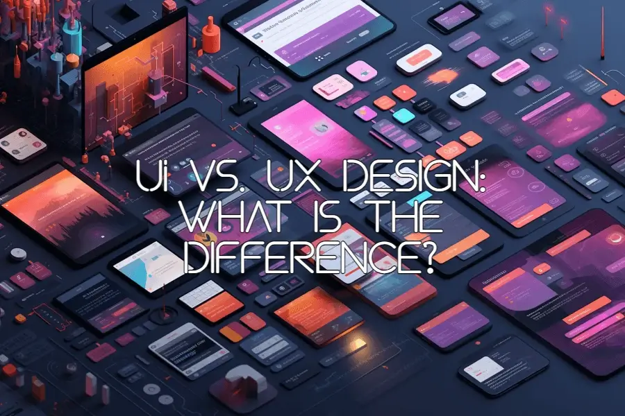 Image showing a network of UI vs UX design and how they work together